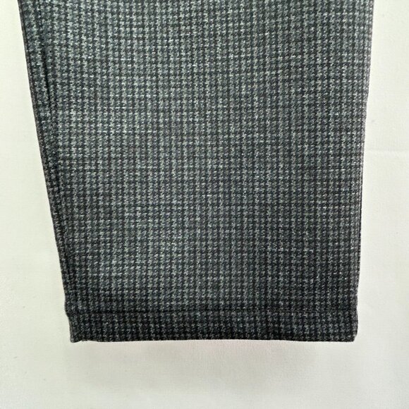 Karl Lagerfeld quiet-luxury dark grey micro-houndstooth pants – Women’s 12 - Picture 5 of 9